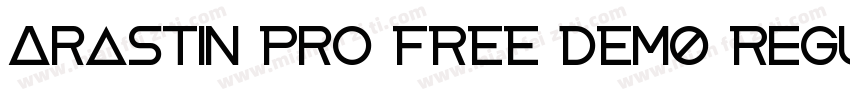 Arastin Pro FREE DEMO Regular字体转换